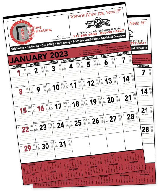 2023 calendars